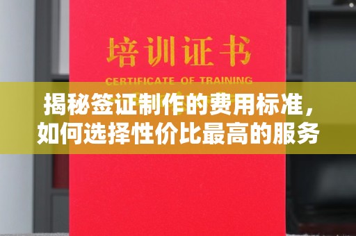 源城揭秘签证制作的费用标准，如何选择性价比最高的服务？